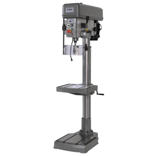 Mașină de găurit profesională cu coloană și invertor KBM 32 I-VARIO, max 32 mm în oțel, MK3, 400 V, 1100W, ELMAG