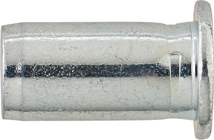 Nit piuliță filetată PolyGrip®, oțel, cap plat rotund, M5, pas 0.8mm, material 0.25-5mm, 1433793, GESIPA