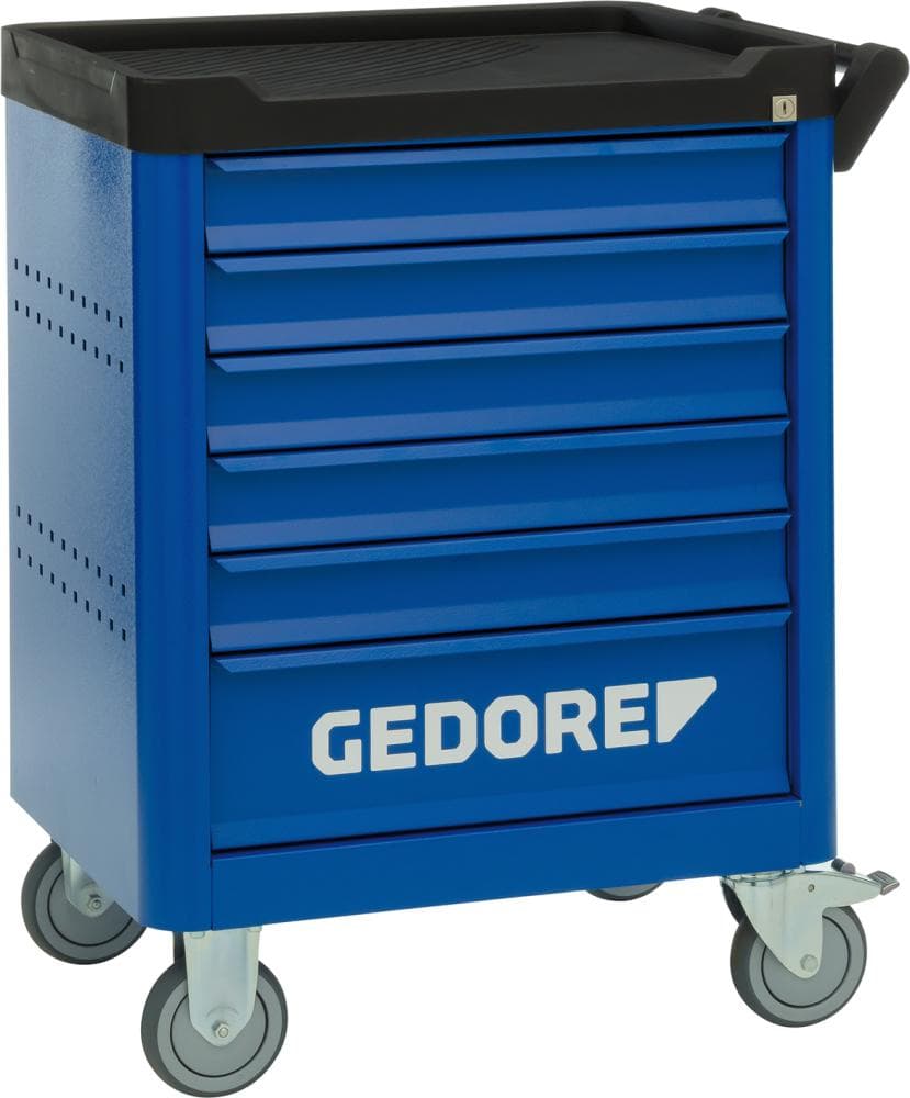 Dulap de scule mobil, 625x510x903mm, 6 sertare, WSL-M6, GEDORE