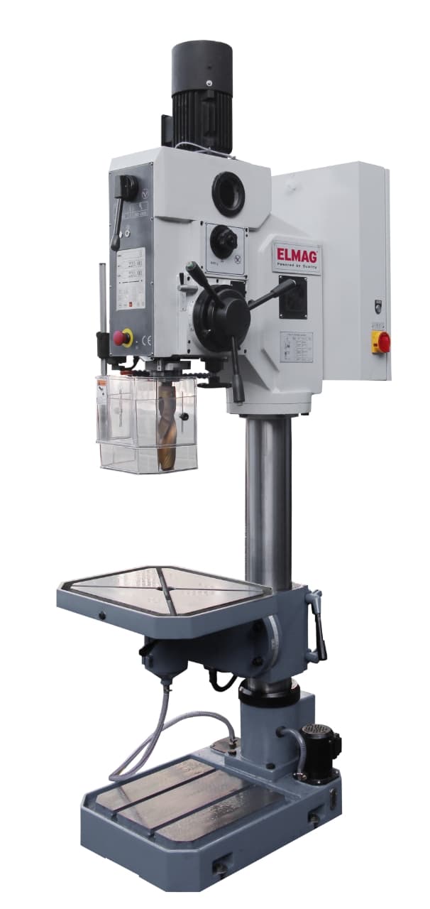 Mașină de găurit cu coloană și angrenaj GBM 4/40 SGA TOUCH, max 40 mm în oțel, MK4, 400 V, 2000 W, ELMAG