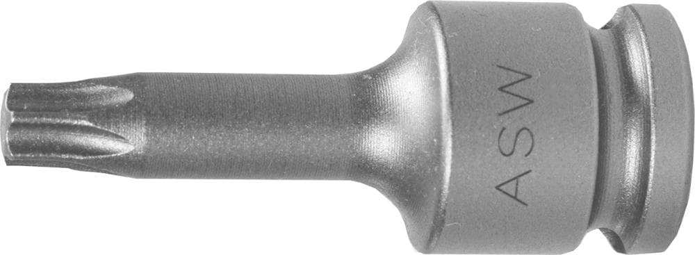 Bit tubular de impact 1/2", T30, pentru șuruburi TORX® interior, 1000072404, ASW