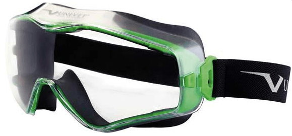 Vizor de protecție facială pentru ochelari 6x3, ventilație reglabilă, UNIVET