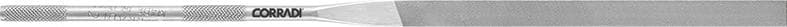Pilă ac de precizie CORRADI, lată (dreaptă), 180/90x6x1.5mm, dantură elvețiană 1, fără mâner, PFERD