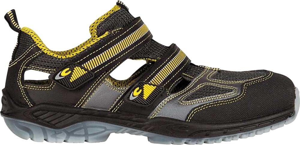Sandale de protecție Ace S1P SRC, negru-gri, COFRA®