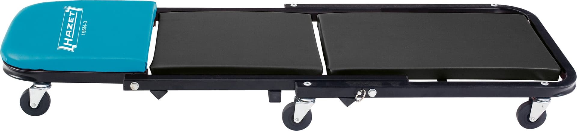 Cărucior cu role mecanic, scaun rulant atelier, 1198 x 450 x 130 mm, Hazet