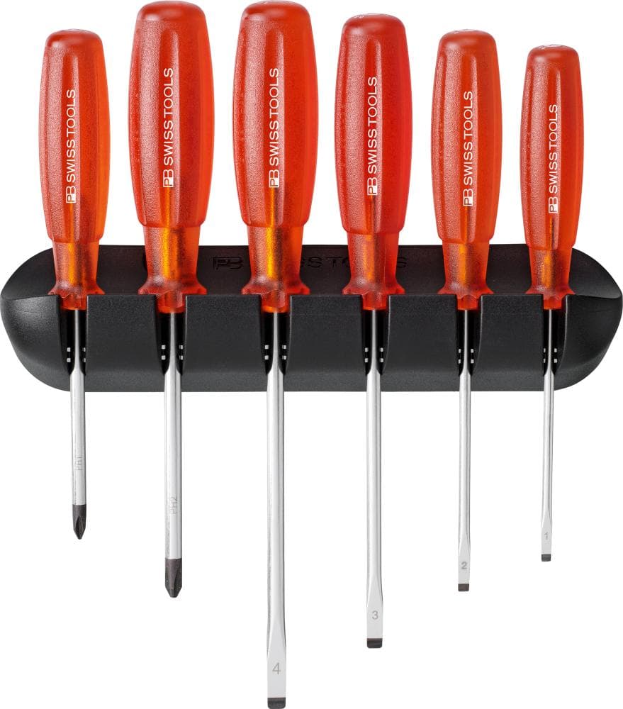Set de șurubelnițe drepte și Philips PH, Multicraft, 6 piese, PB Swiss Tools