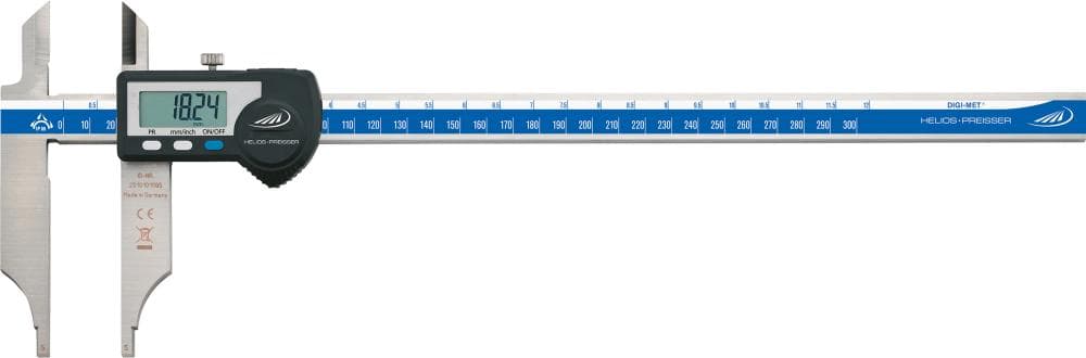 Subler digital cu vârfuri, 300x90mm, citire 0.01mm, IP65, DIN862, HELIOS PREISSER