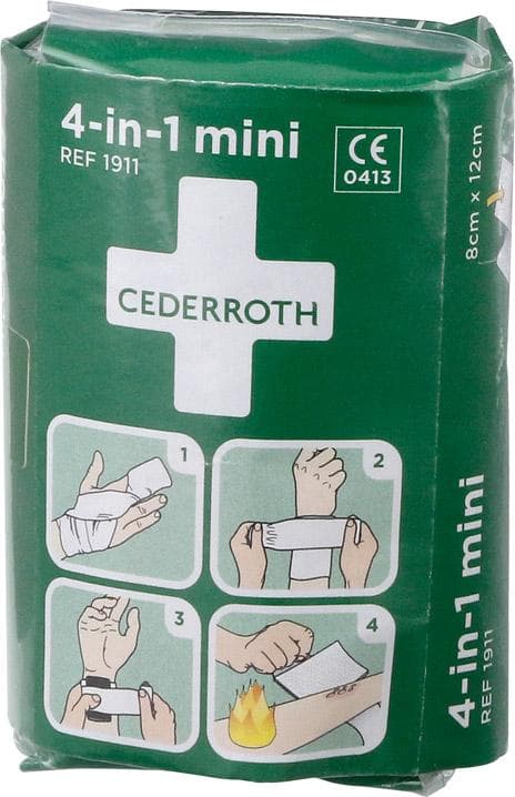 Pachet de protecție hemostatică 4 în 1 mini, CEDERROTH