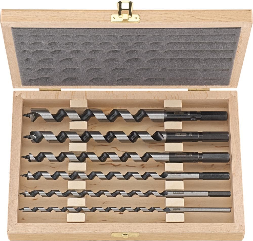 Set burghie elicoidale LEWIS, 235mm, 6-16mm, 6 buc, FORUM
