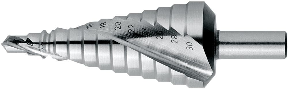 Burghiu în trepte HSS universal, blank, 4-12 mm, FORUM