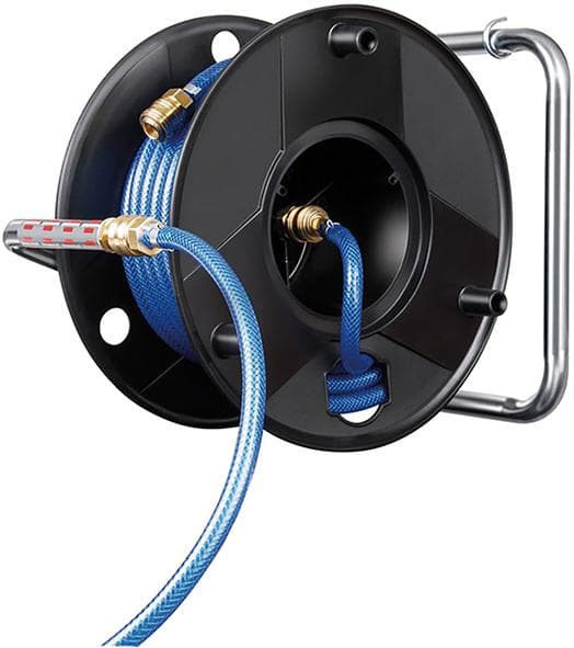 Tambur de furtun pentru aer comprimat din plastic 20m 9/15mm, Brennenstuhl