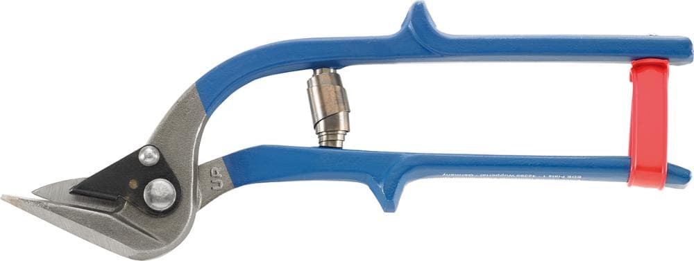 Foarfecă pentru bandă metalică, 225 mm, tăiere pe stânga, FORUM