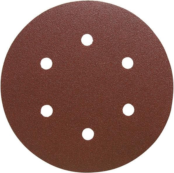 Disc abraziv cu scai, 150mm, granulație 40, 6 găuri, corindon, FORUM
