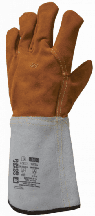 Mănuși sudură EUROWELD 250 TIG, piele bovină, manșetă 15 cm, mărimea 10, Coverguard