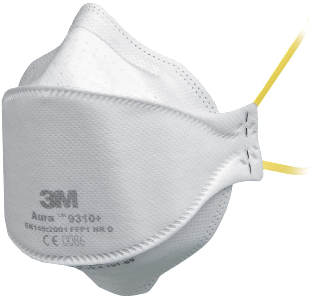 3M 9312+ AURA FFP1 filtru de particule semimască cu supapă Cool Flow, 120 bucăți/cutie
