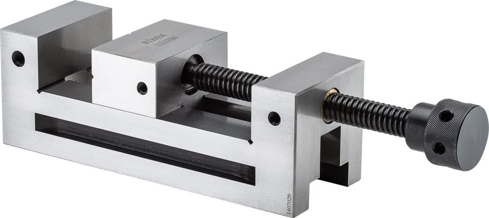 Menghină de precizie PL-G, cu ax filetat, 60 mm, deschidere 55 mm, RÖHM