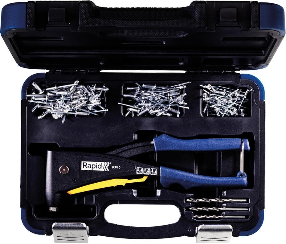 Set clește pentru nituri oarbe RP40 Multi, 3,2-4,8 mm, 154 buc, Rapid