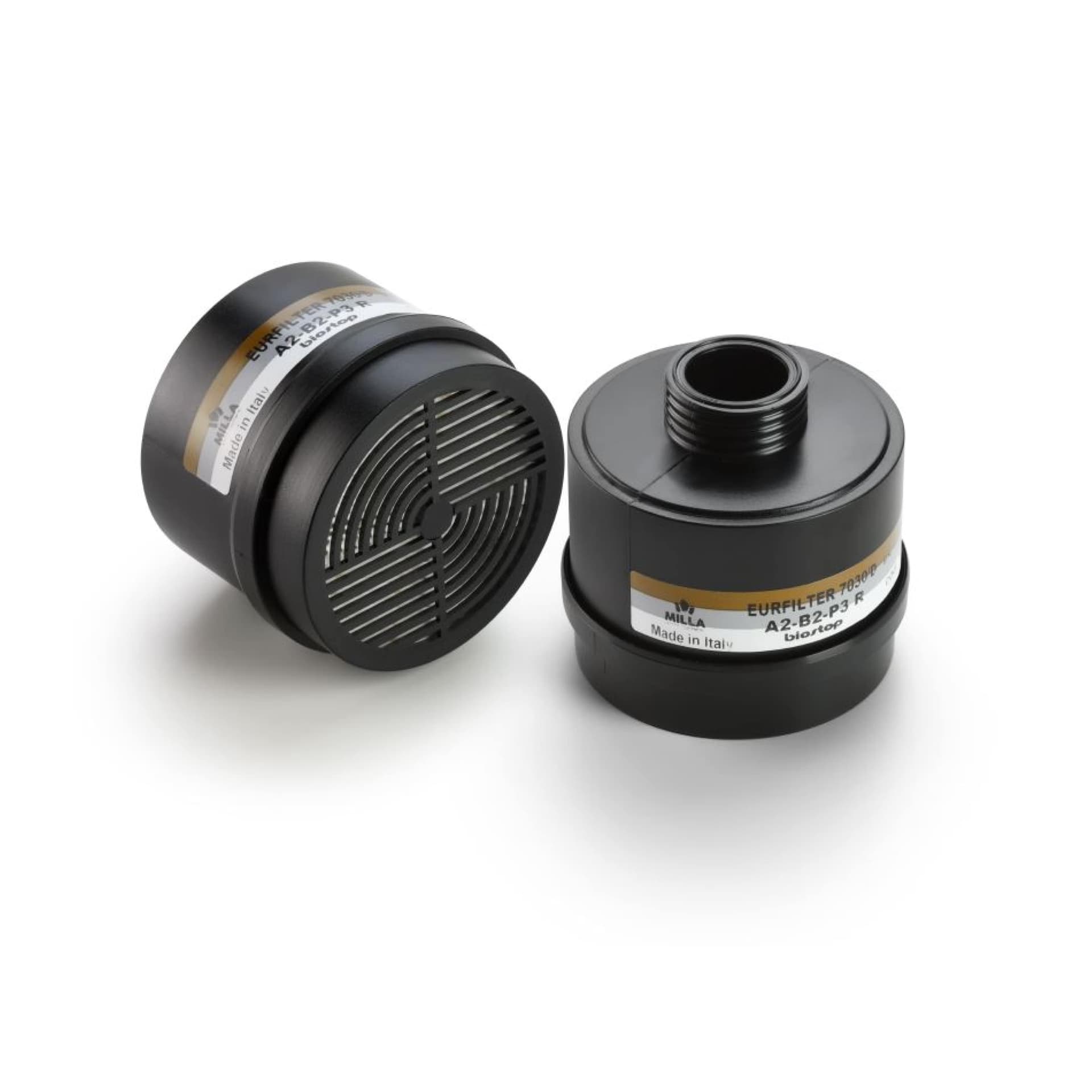 Cartuș filtrant EURFILTER DIN combinat A2B2P3 pentru semimască și set complet
