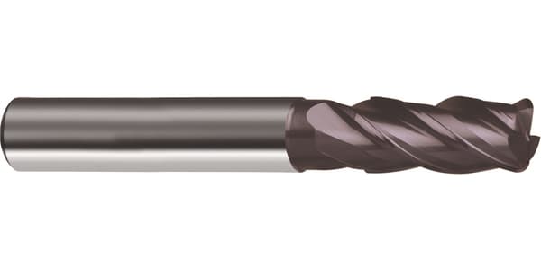 Freză Ratio RF 100 Ti (3498), carbură monobloc, TiAlN-SuperA, DIN 6527L, tip N, 4 tăișuri, GÜHRING