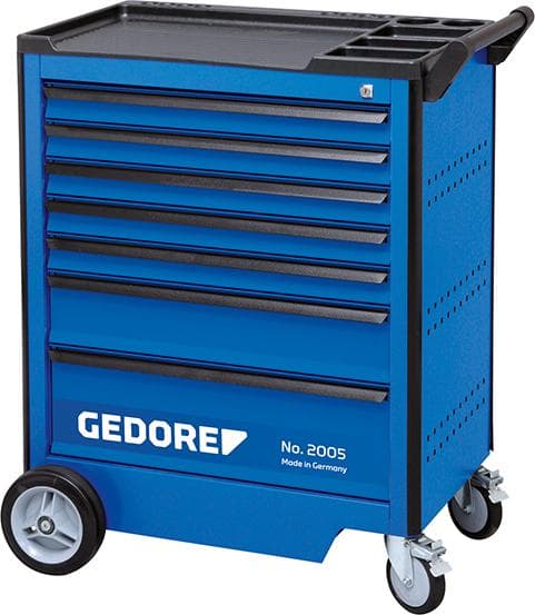 Dulap de scule mobil 775x435x985mm, 147 piese, 2005-TS-147, GEDORE