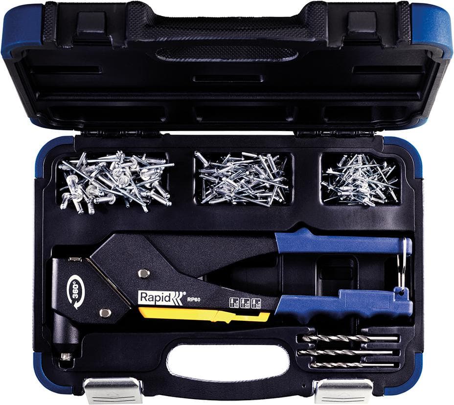 Set clește pentru nituri oarbe RP60 Multi, 3,2-4,8 mm, 154 bucăți, Rapid