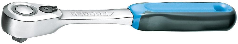 Antrenor cu clichet 3/8", 200 mm, 60 dinți, Nr. 3093 U-20, GEDORE