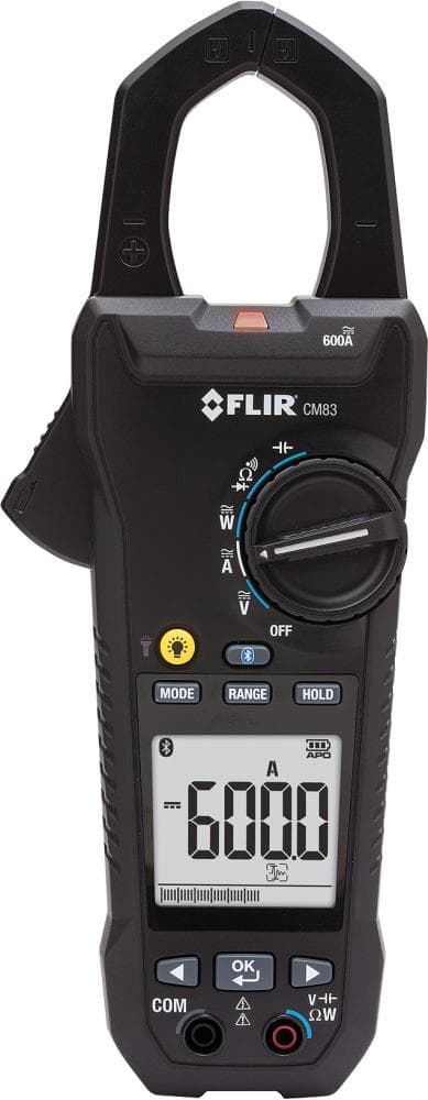 Clește ampermetru digital CM83, fără test de continuitate, Bluetooth, FLIR, JUMTEC