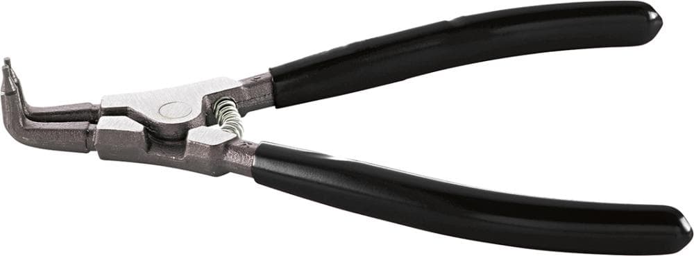 Clește pentru inele de siguranță exterioare, curbat, A01 3-10 mm, FORTIS