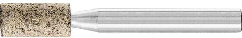Piatră de șlefuit cilindrică, AN, 8x16 mm, granulație 46, coadă 6 mm, PFERD