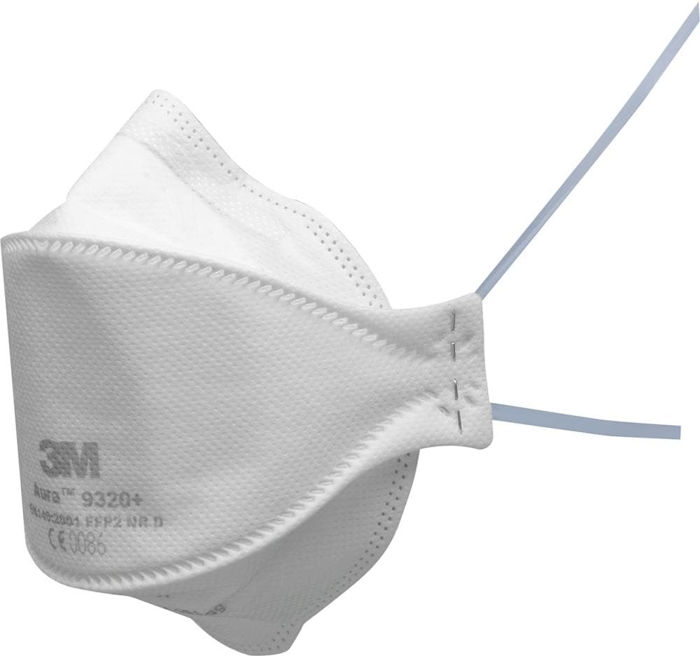 3M 9320+ AURA FFP2 filtru de particule semimască, 240 bucăți/cutie