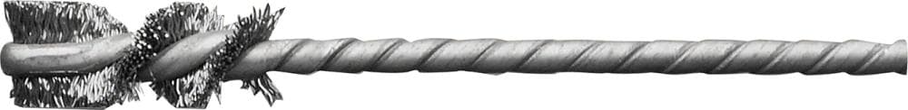 Perie de sârmă micro din inox V2A, coadă 3.8 mm, diam. 10 mm, sârmă 0.12 mm, Lessmann