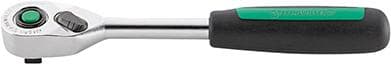 Antrenor cu clichet 3/8", lungime 193 mm, 80 dinți, QR, buton comutare, 12111020, STAHLWILLE