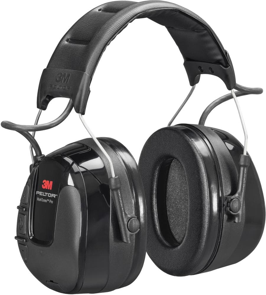 Căști de protecție auditivă Peltor™ Pro WorkTunes™, cu radio FM/AM încorporat, 3M