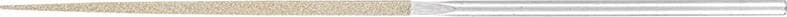 Pilă ac diamantată, pătrată (4 tăișuri), 140/70x2.6 mm, coadă 3 mm, PFERD
