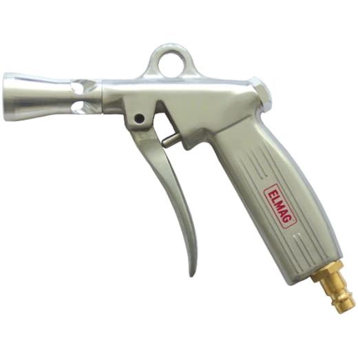 Pistol de suflat cu aer comprimat ELOX cu duză jet dispersat 2,5 mm, complet cu racord, max 10 bar, 32243, ELMAG