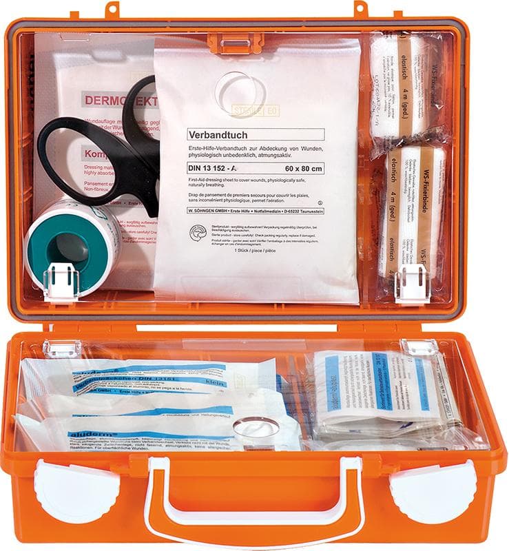 Trusă de prim ajutor, set 68 bucăți, Quick, DIN 13157, Söhngen