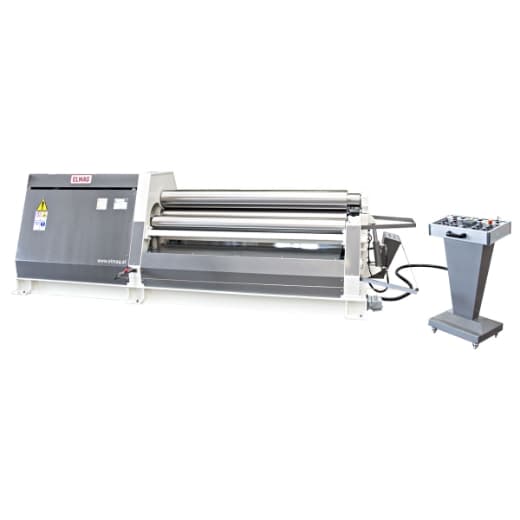 Mașină de roluit tablă cu 4 vălțuri, AHS 2100x10,0mm, hidraulică, 400V, 7500W, 83180, ELMAG
